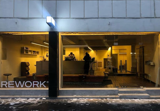 [부평카페 리워크커피] 상큼한 망고 소르베와 신선한 라즈베리의 조화
